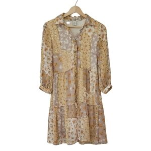 Paper Crane Buttondown Dress